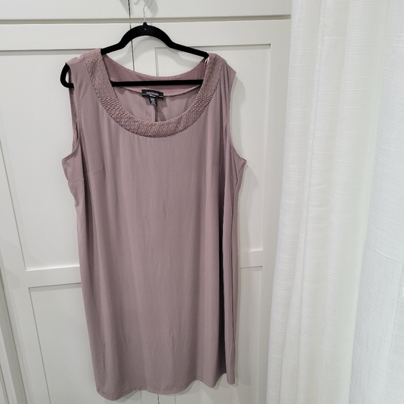 R & M Richards Jacket Dress Sleeveless Dress with Matching Jacket Size 22W - Picture 4 of 8